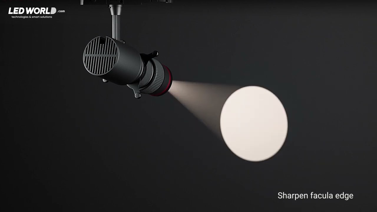 Brilliance Unleashed: Zoomable Track Light Showcase by LED World