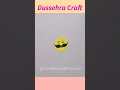 Ravan face paper Craft #Dussehracraft #diy #paperRavan #papercraft #shorts #short #shortvideo #easy