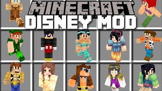 Minecraft DISNEY MOD / HELP THEM HIDE FROM ANDY IN TOY STORY!! Minecraft