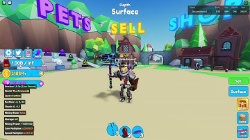 Roblox| Mining Simulator 2 Selling 1B blocks