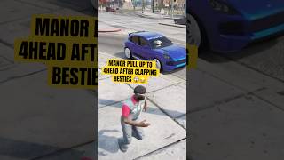 Manor Pull Up On 4Head After Clapping Besties | NoPixel GTA RP | NoPixel Clips
