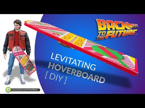How to make levitating HOVERBOARD - Marty Mcfly Board