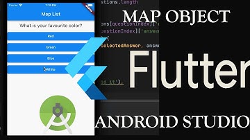How to Create map in Dart? | Android Studio | Flutter Tutorial 14