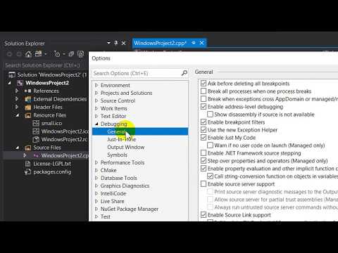 How to Enable NET Framework source stepping in Visual Studio