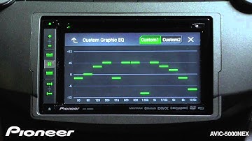 How To - AVIC-5000NEX - Use the 13 Band Graphic Equalizer