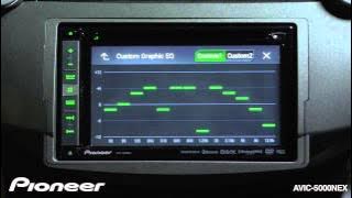 How To - AVIC-5000NEX - Use the 13 Band Graphic Equalizer