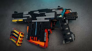 Lego Futuristic Bolt-Action Shell-Ejecting Gun (POWERFUL)