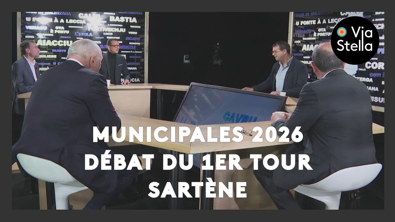 Municipales 2026 - Débat du 1er tour : Sartène