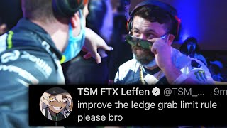 iBDW and Leffen Complain about Ledge Grab Limits