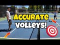 My favorite volley drills  eds library of pickleball drills