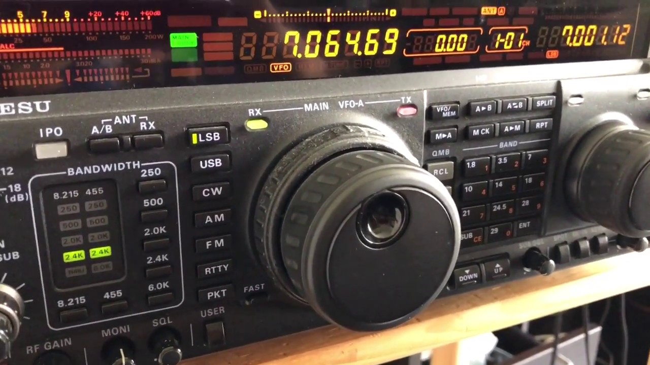 FT-1000MP 重篤状態から復活！【2018/07/03】 - YouTube