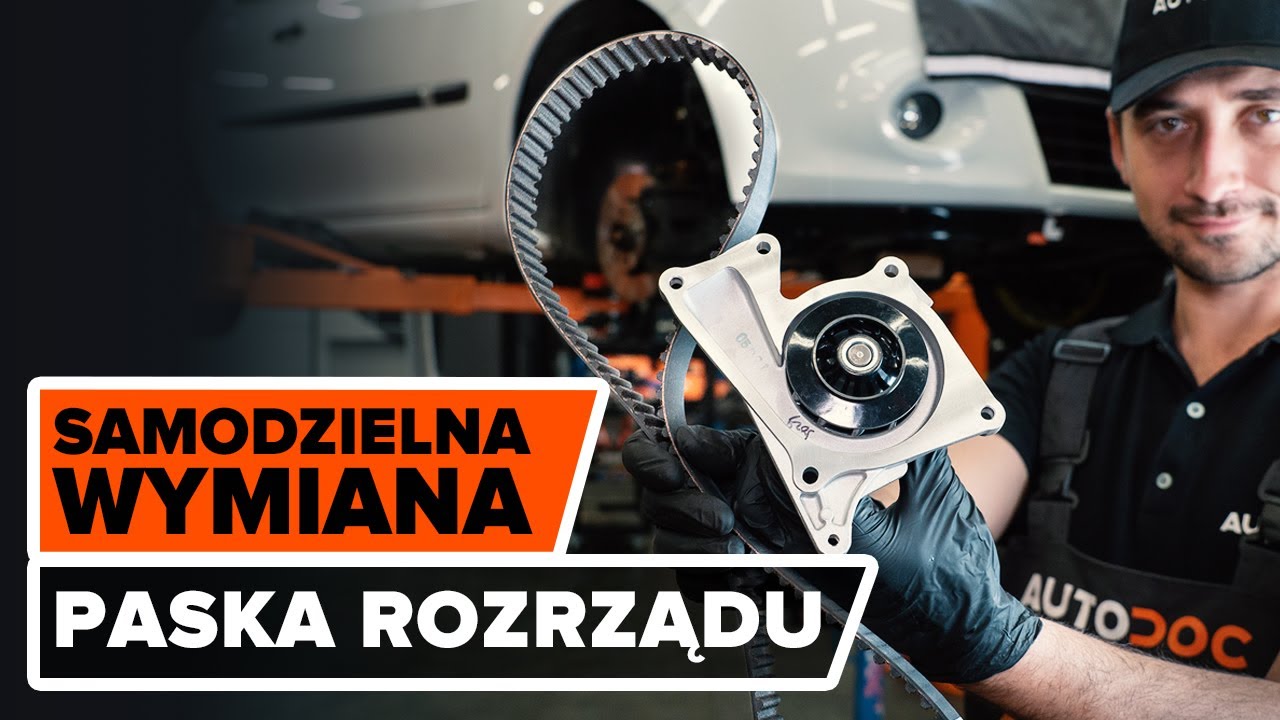 Jak wymienić zestaw paska rozrządu i pompa wody w RENAULT