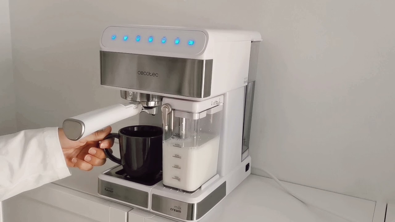 Power Instant-ccino 20 Touch Nera Cafetera semiautomática 20 bares Cecotec