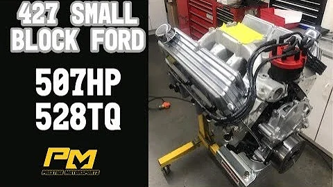 Steve's 427ci Small Block Ford for his Factory 5 Cobra Dyno Testing at Prestige - 507HP 528TQ
