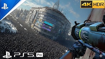 CITY MALL ZOMBIE ATTACK | Realistic Ultra Graphics Gameplay [4K 60FPS HDR]