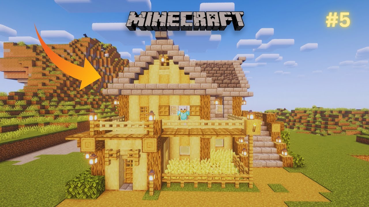 I BUILD A ULTIMATE HOUSE IN MY SURVIVAL WORLD | MINECRAFT GAMEPLAY #5 ...