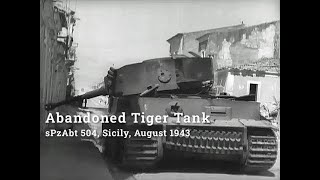 Spzabt 504 Abandoned Tiger Tank, Sicily