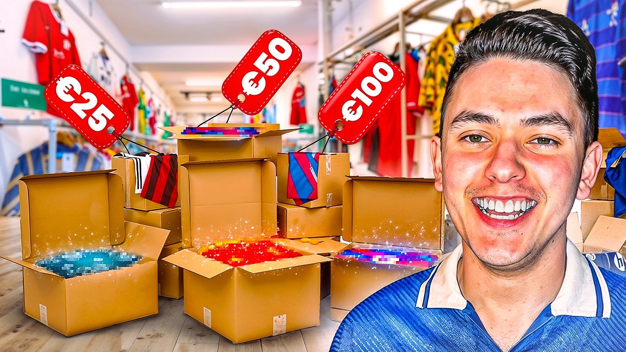I Bought 7 INSANE Football Shirt Boxes!