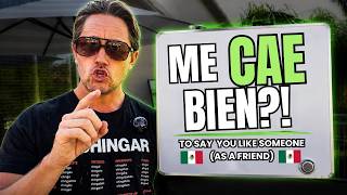 🇲🇽 How to Use the Verb CAER to Say You Like Someone | Mexican Spanish Lesson