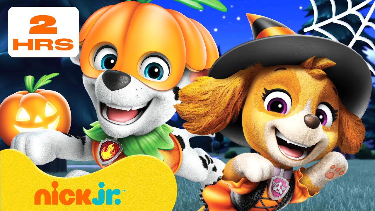 PAW Patrol: missioni da brivido di Halloween! 🎃🕷️ 120 minuti con Ryder! | Nick Jr. Italia