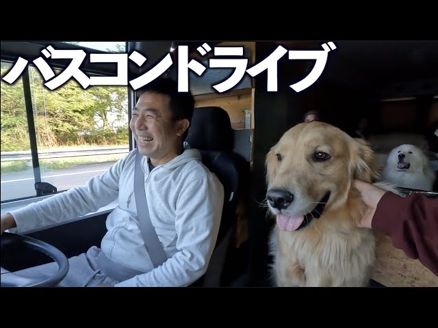 みんなでバスコンドライブへ