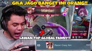 Ketemu TOP GLOBAL FANNY!! Ni Orang JAGO BGT GIL4A!! - Mobile Legends