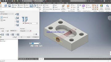 Autodesk inventor Tutorial for beginners | how to make a gear pump body | Ep 09