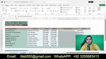 New Perspectives Excel 2019 | Module 1: SAM Project 1b | Excel 2019 | Module 1: SAM Project 1b