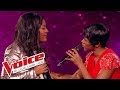 Beyonce  halo  azania noah vs lah bicep  the voice france 2015  battle