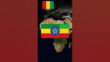Hidden Countries Flags from Ethiopia Flag...#shorts