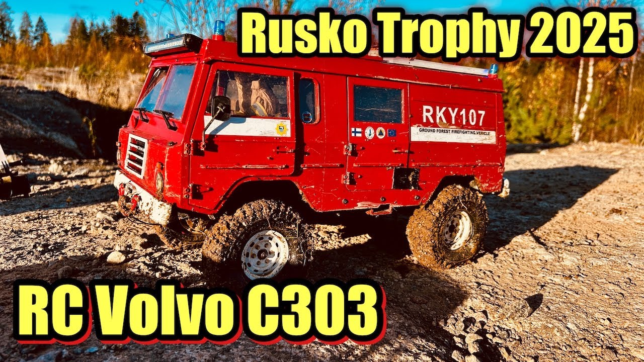 Volvo C303 Paloauto Rusko trophy 2025 maasturi safarilla