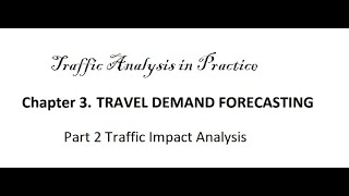 Traffic Impact Analysis