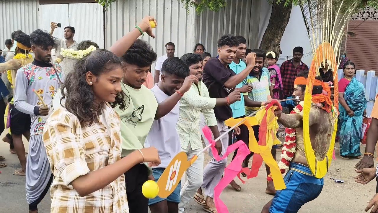 பள்ளிபாளையம் ஆவரங்காடு- ஸ்ரீ அக்னி மாரியம்மன் கோவில் அலகு குத்தும் விழா @NammaPallipalayam