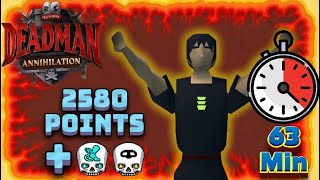 Deadman Annihilation 2580 Points & 2 Unlocks In 63 Mins - Dmm