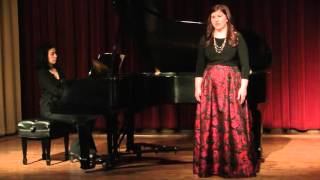 Emily Wright, Mezzo-Soprano Après Un Rêve, Faure