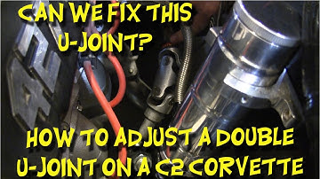How to Adjust Steering U-Joints on a Steeroids Rack and Pinion