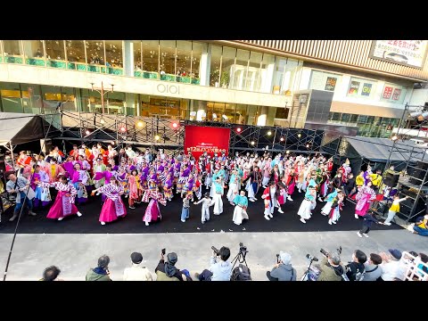 万博PR総踊リ(LaLaLaEXPO2025)　よさこい大阪大会 2022 道頓堀リバーフェスティバル (上方)