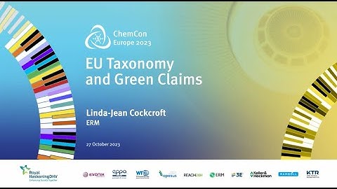 EU taxonomy and green claims