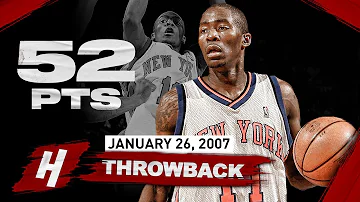 The Game Jamal Crawford Scored 52 POINTS vs Miami Heat! CRAZY Highlights | January 26, 2007