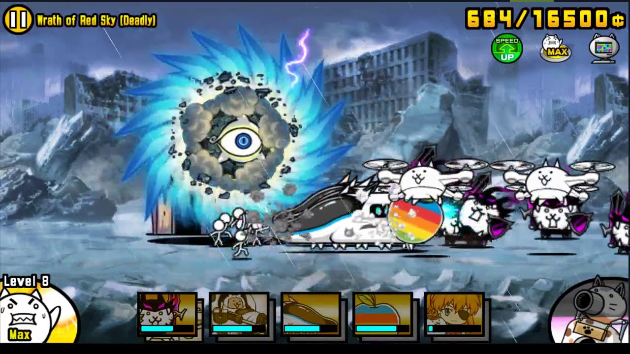 Wrath Of Red Sky Battle Cats