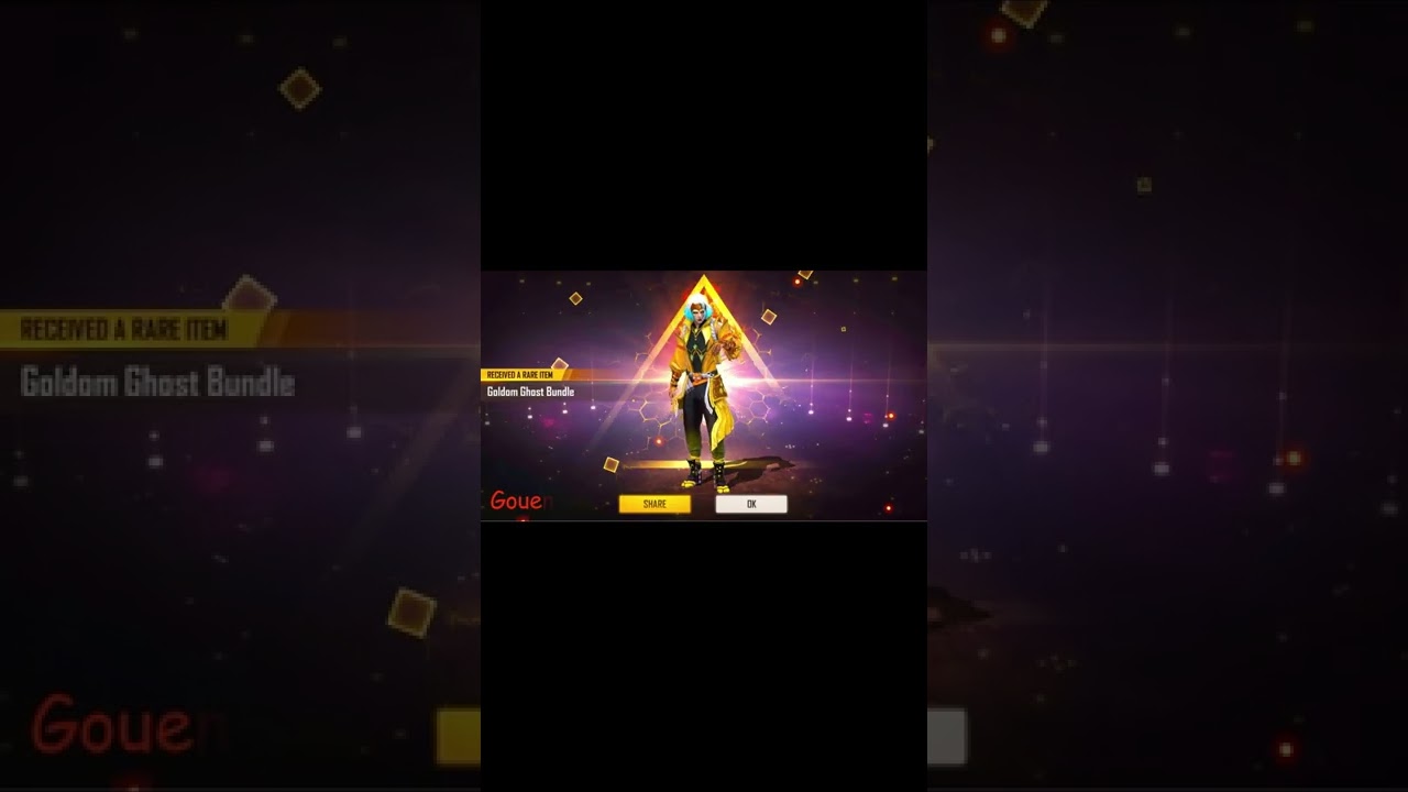 Goldom Ghost Bundle | Free Fire 