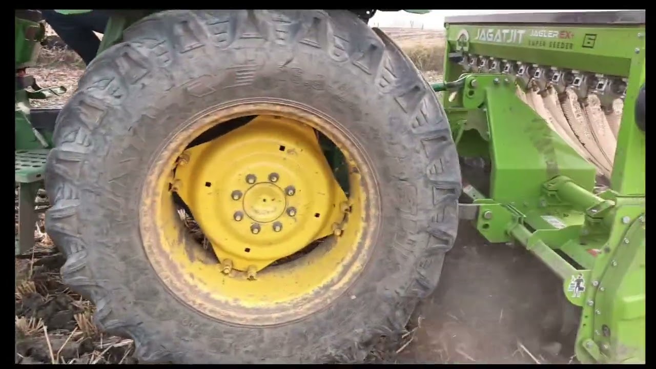 John Deere 5210 Gear Pro VS super seeder Jagjit full review