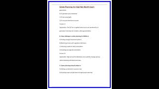 Estate Planning For High Net Worth Exam300 636x882