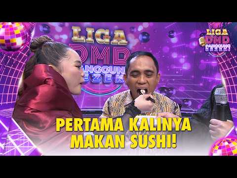 SUAP-SUAPAN! Pertama Kali Ayah & Kharisma Makan Sushi | LIGA DMD PANGGUNG REZEKI