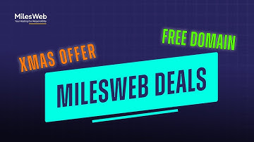 MilesWeb Deals | Xmas Offer | FREE Domain