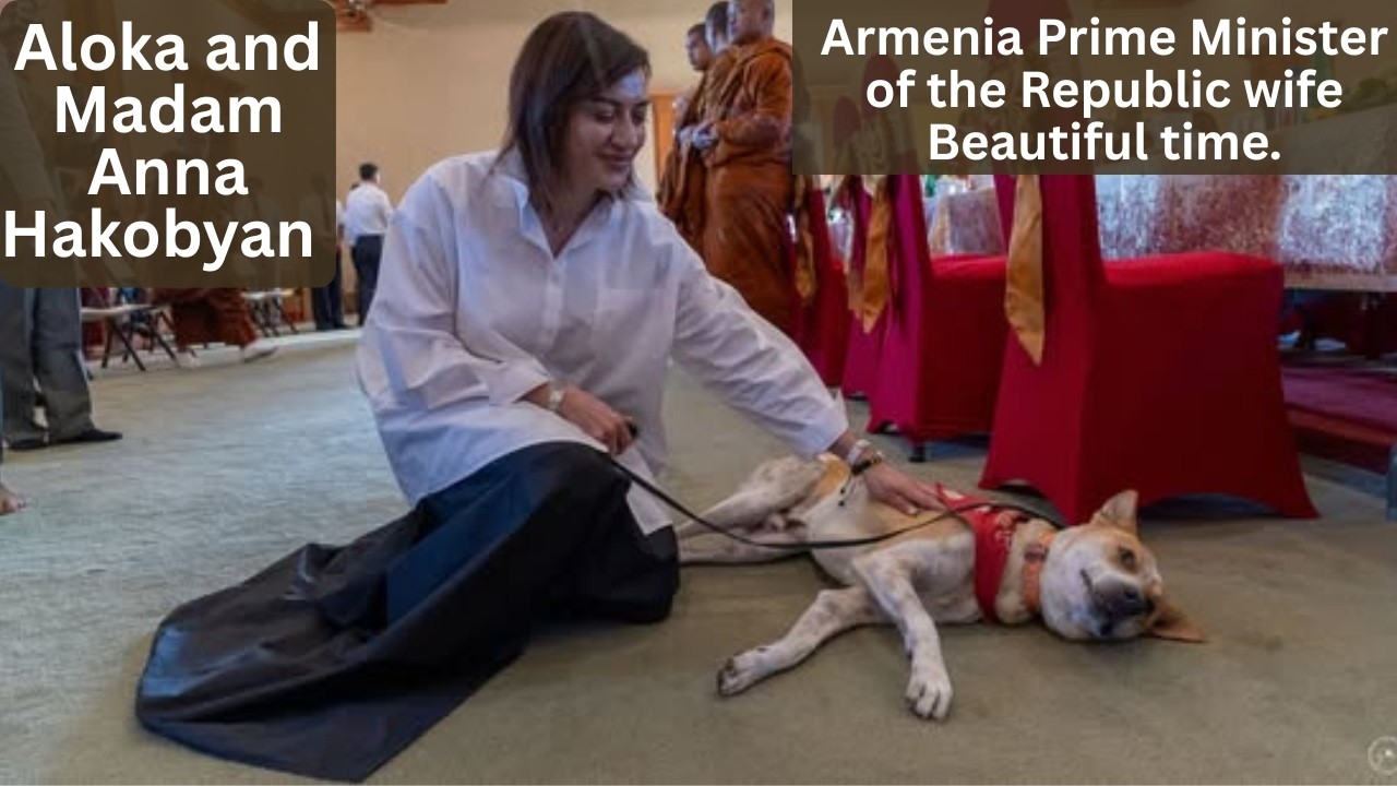 Алока и жена премьер-министра Армении, госпожа Анна Акобян. Прекрасное время.