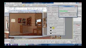 Tutorial on Modeling texturing and Lighting an interior in 3dsmax using Vray ( Part 9)