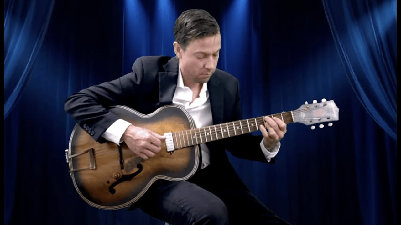 Jazz Guitar Solo - Leo Johnson at the Green Screen Theater - Full Concert - Chord Melody