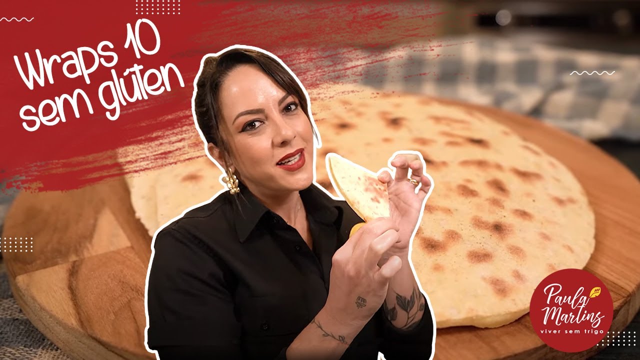 Incrível Wraps 10 Sem Glúten