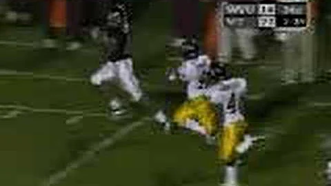 Wayne Ward block vs WVU 2000
